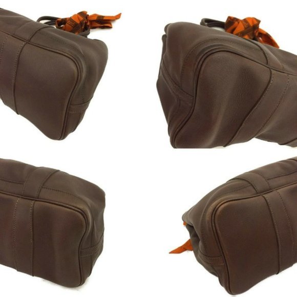 Authentic HERMES Garden Twilly TPM Leather HandBag - Picture 8 of 11